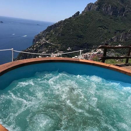 Villa La Tagliata Spectacular Jacuzzi Tub Amazing View And Private Parking Garage Positano Buitenkant foto