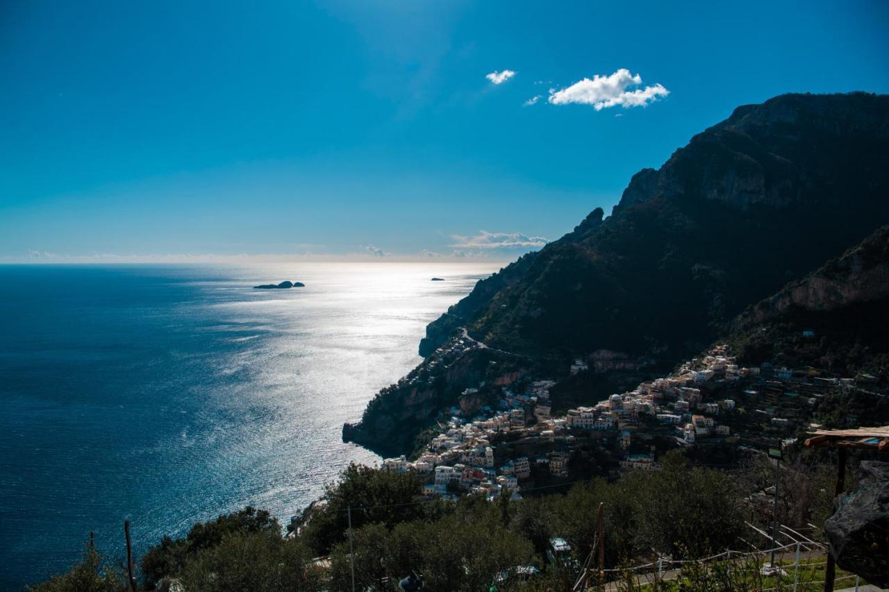 Villa La Tagliata Spectacular Jacuzzi Tub Amazing View And Private Parking Garage Positano Buitenkant foto
