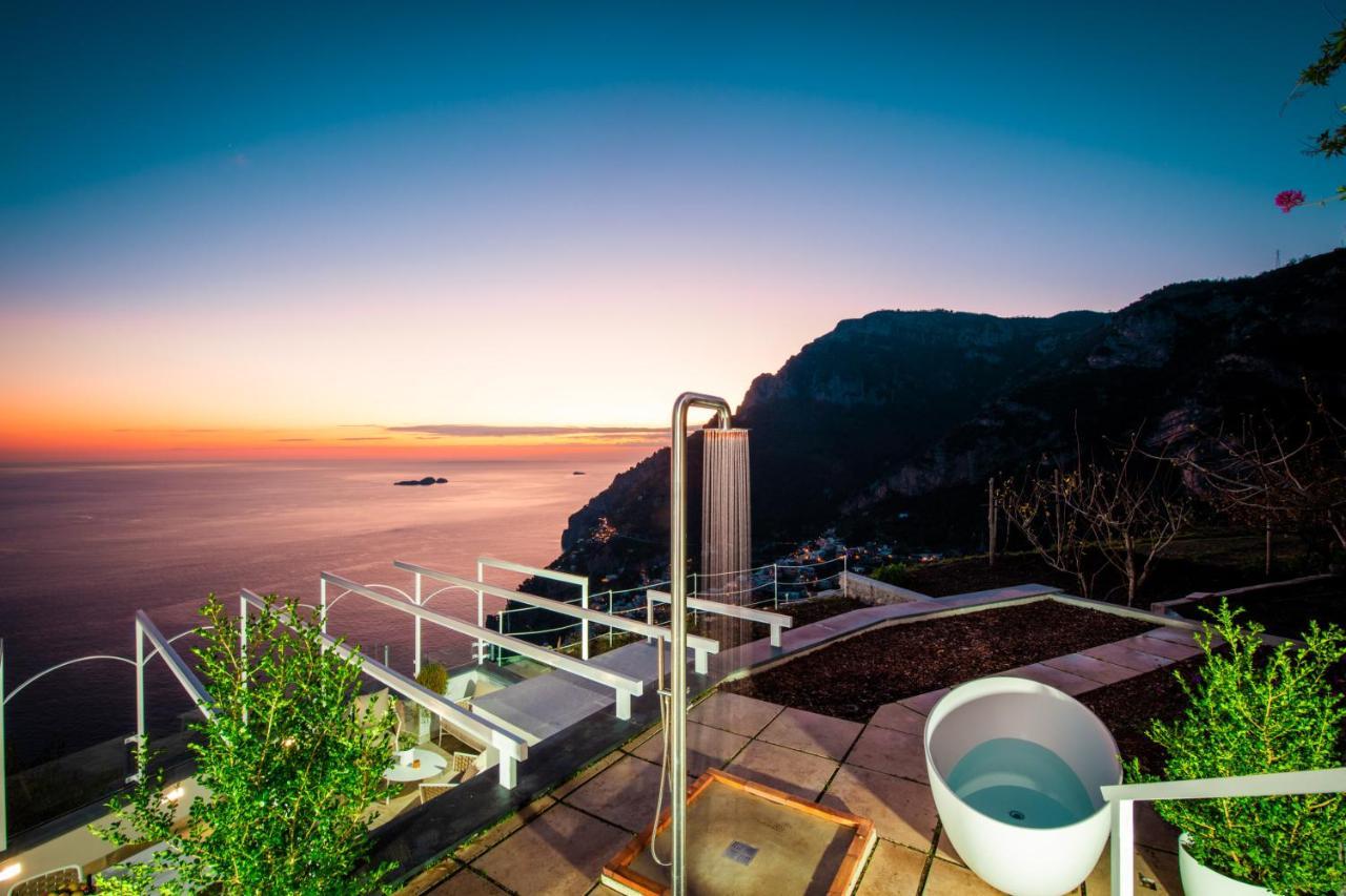 Villa La Tagliata Spectacular Jacuzzi Tub Amazing View And Private Parking Garage Positano Buitenkant foto