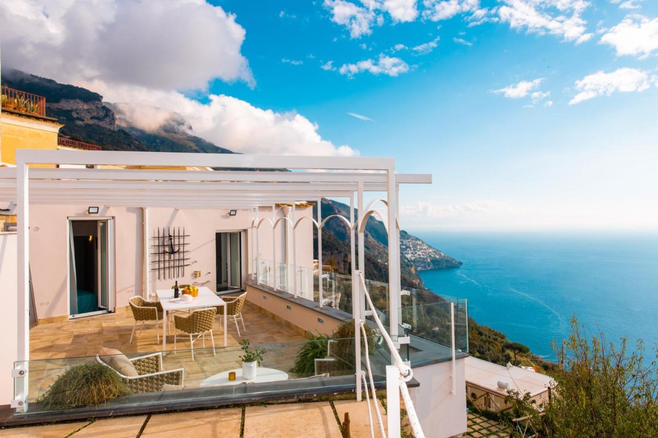 Villa La Tagliata Spectacular Jacuzzi Tub Amazing View And Private Parking Garage Positano Buitenkant foto