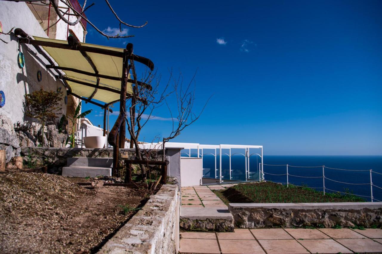 Villa La Tagliata Spectacular Jacuzzi Tub Amazing View And Private Parking Garage Positano Buitenkant foto