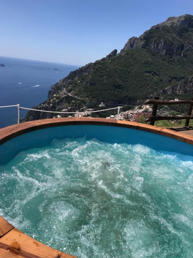 Villa La Tagliata Spectacular Jacuzzi Tub Amazing View And Private Parking Garage Positano Buitenkant foto